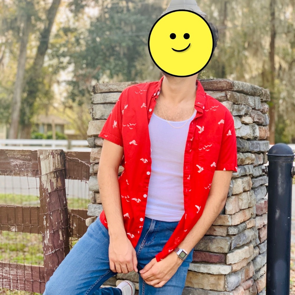 CACTUS MAN BUTTON-UP 🌵👕